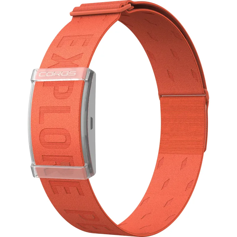 Coros Arm Strap Heart Rate Monitor in Orange-3