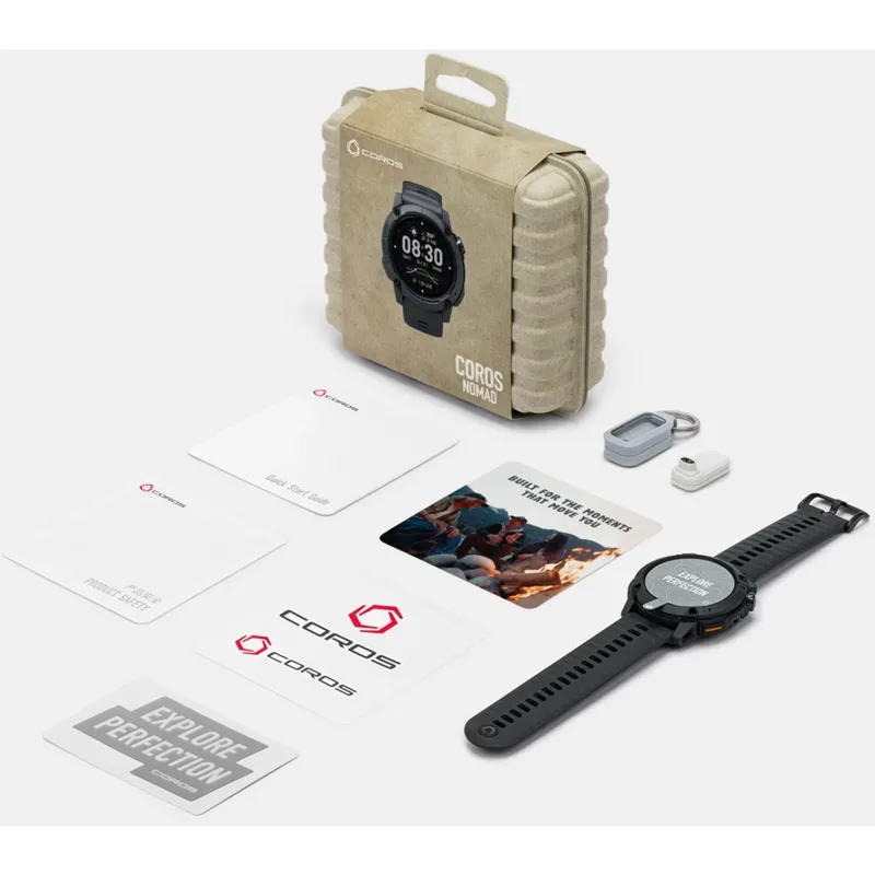 Coros NOMAD Watch in Black-6