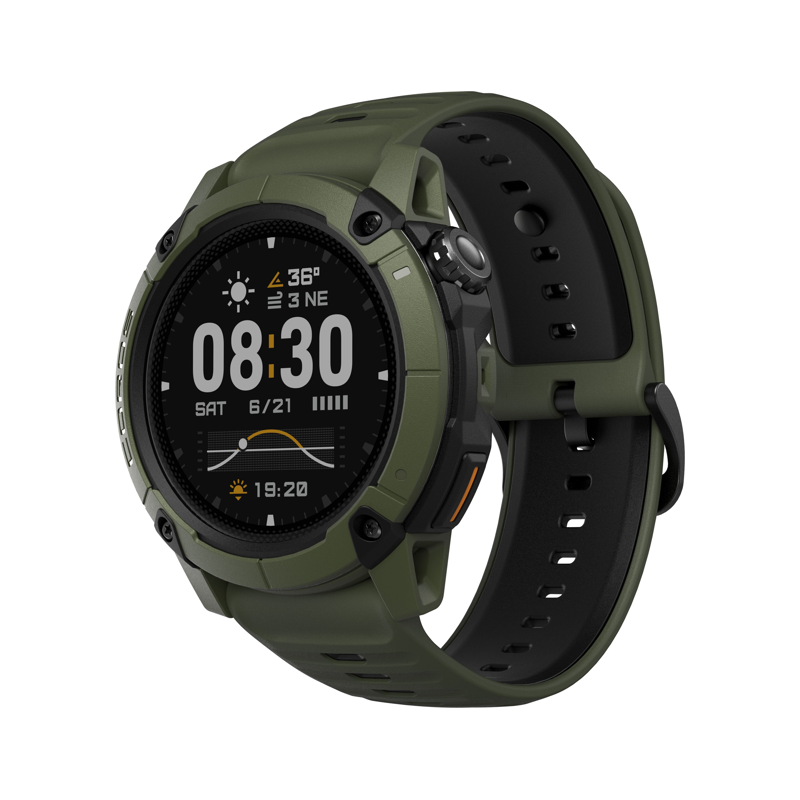 Balfes Bikes Coros NOMAD Watch in Green | Free postage over £30, £10 off first order, price match & 0% finance.