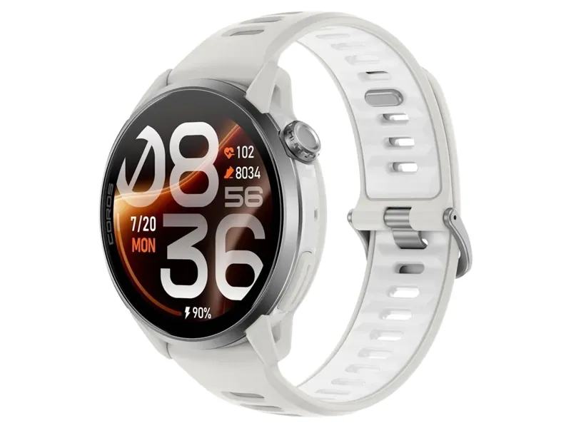 Coros PACE 4 Pro GPS Sport Watch in White-1