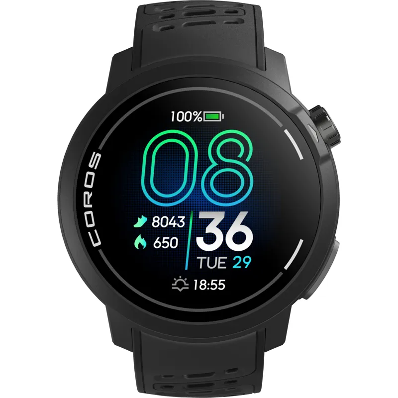 Coros PACE Pro GPS Sport Watch in Black-2