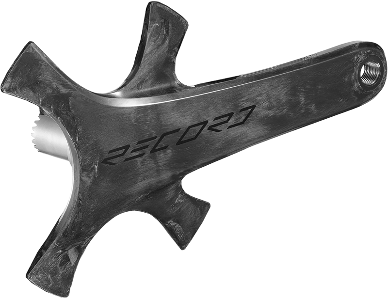 Campagnolo Record Wireless 13x Carbon Crank Arms in Black-1