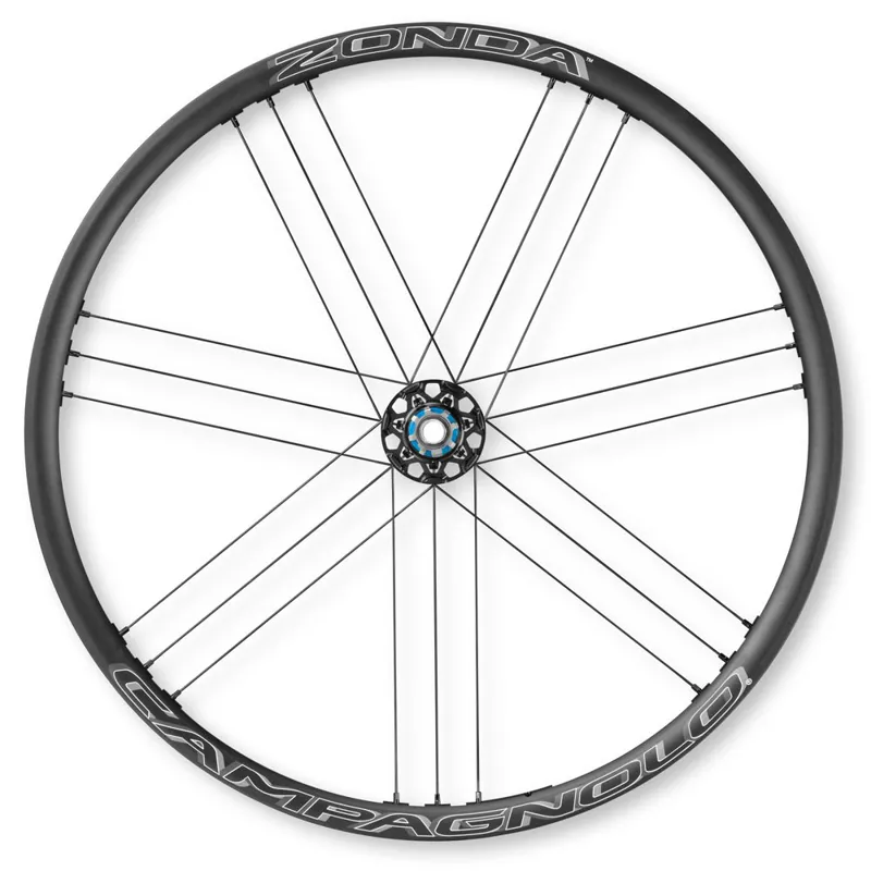 Campagnolo 700c Zonda C17 BT Disc Brake Shimano Freehub Wheelset Black-2