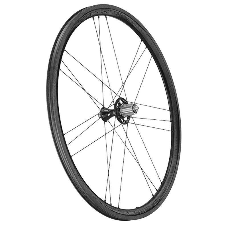 Campagnolo 700c Bora WTO 33 2-Way Tubeless Campagnolo Freehub Wheelset Dark Label-1