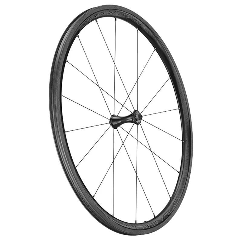 Campagnolo 700c Bora WTO 33 2-Way Tubeless Shimano Freehub Wheelset Dark Label-1