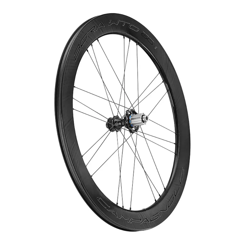 Campagnolo 700c Bora WTO 60 Disc 2-Way Tubeless SRAM Freehub Wheelset Dark Label-2
