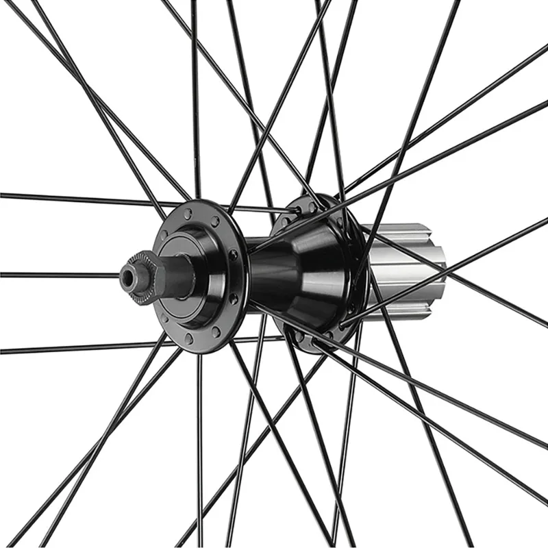 Campagnolo 700c Calima C17 Shimano Freehub Wheelset in Black-5