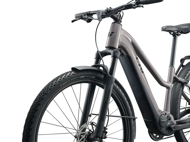EX DISPLAY Liv Amiti-E+ 3 Electric Hybrid Bike Small 2026 in Early Espresso-2
