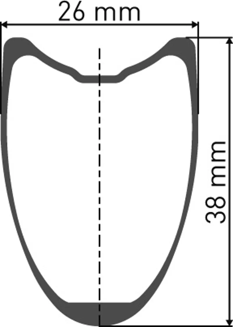 DT Swiss CRC 1100 SPLINE Disc Brake Carbon Tubular 700c Rear Wheel-1