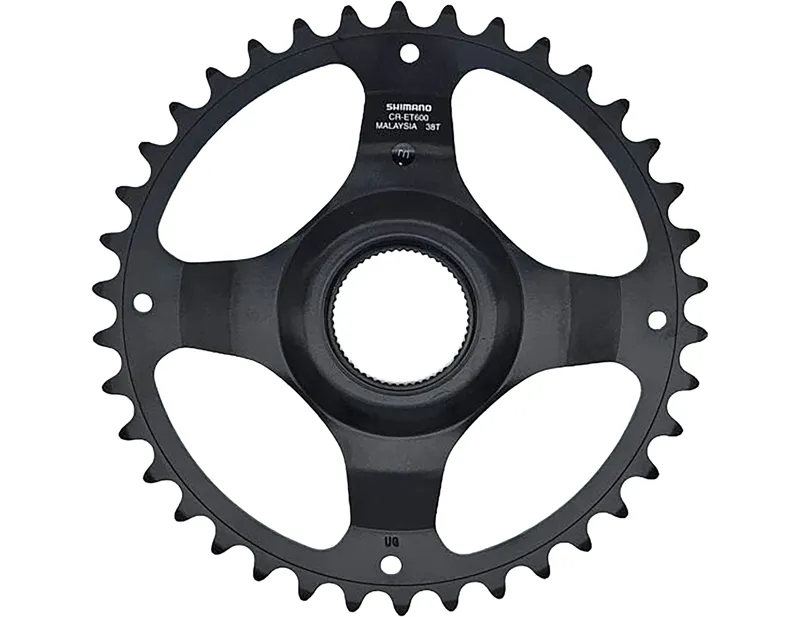 Balfes Bikes Shimano shimano chainRING CRET600 38T WO/CG C/L 50mm in silver | Free postage over £30, £10 off first order, price match & 0% finance.