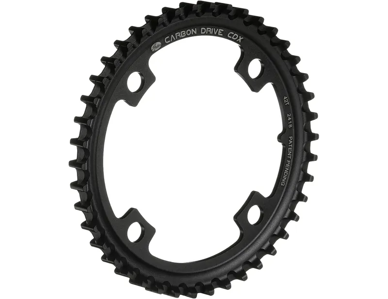 Gates CDX CenterTrack 4-Bolt 104BCD Front Sprocket in Black-1