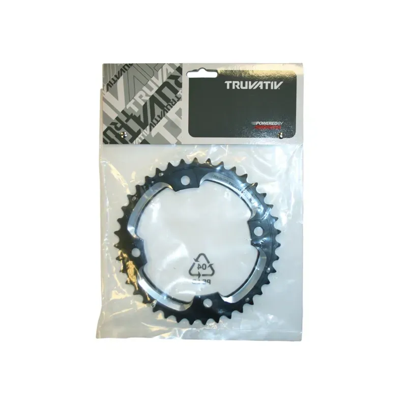 SRAM Chain Ring MTB 39T 120 S2 AL6 Long Pin GXP CNC 2X10 in Black-1