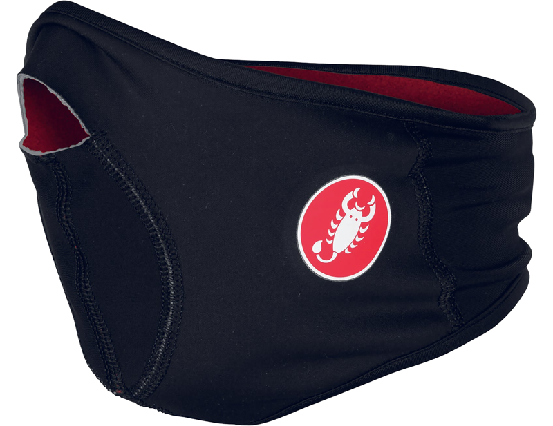Balfes Bikes Castelli Viso Face Mask in Black | Free postage over £30, £10 off first order, price match & 0% finance.