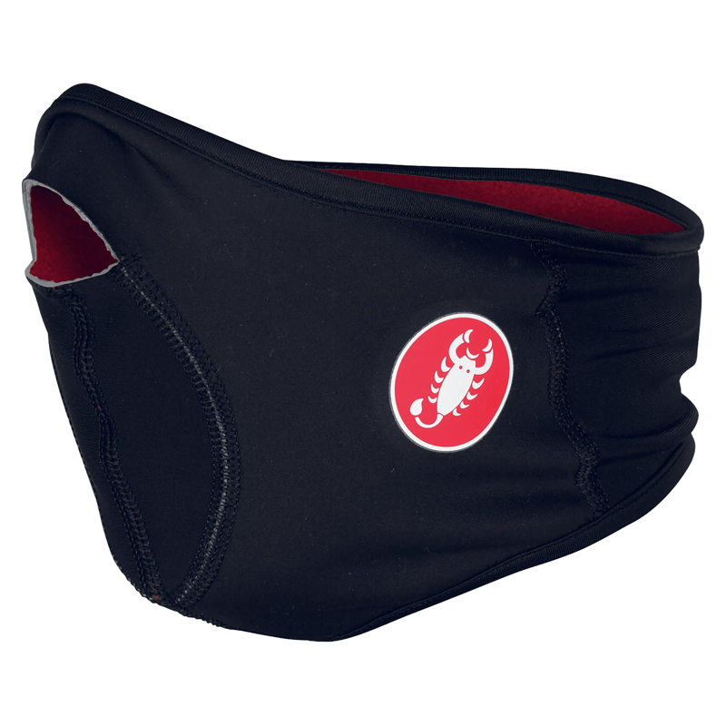 Balfes Bikes Castelli Viso Face Mask in Black | Free postage over £30, £10 off first order, price match & 0% finance.