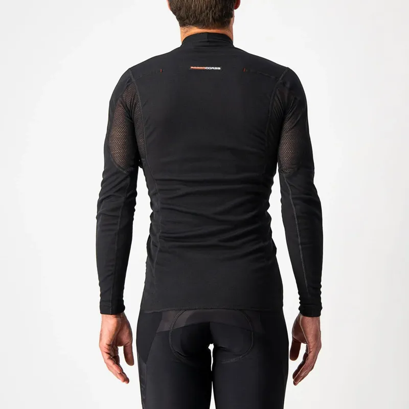 Castelli Flanders Warm Long Sleeve Base Layer in Black-1