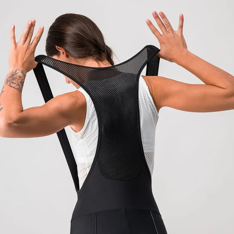 Castelli Meno Wind Women's Bib Tights in Black-3