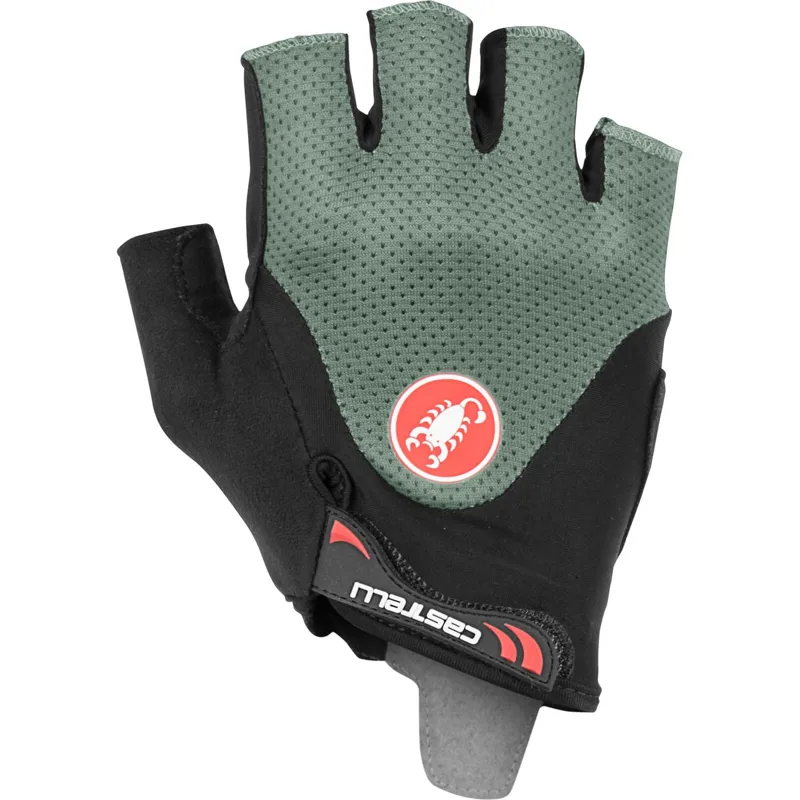 Castelli Arenberg Gel 2 Mitts in Defender Green