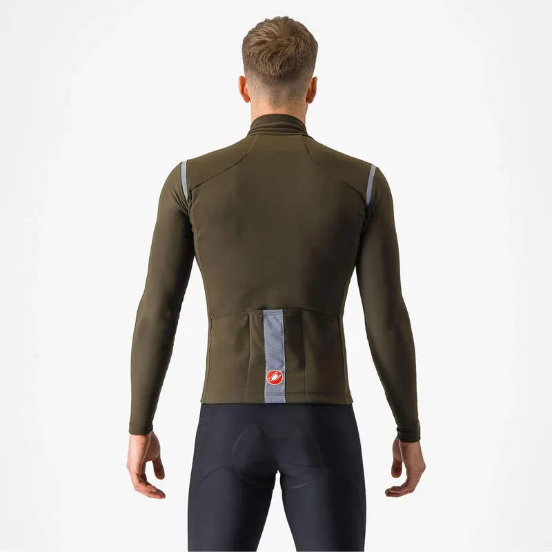 Castelli Tutto Nano RoS Long Sleeve Jersey in Dark Tarmac-1