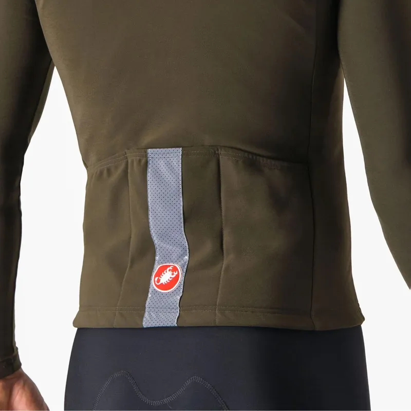 Castelli Tutto Nano RoS Long Sleeve Jersey in Dark Tarmac-4