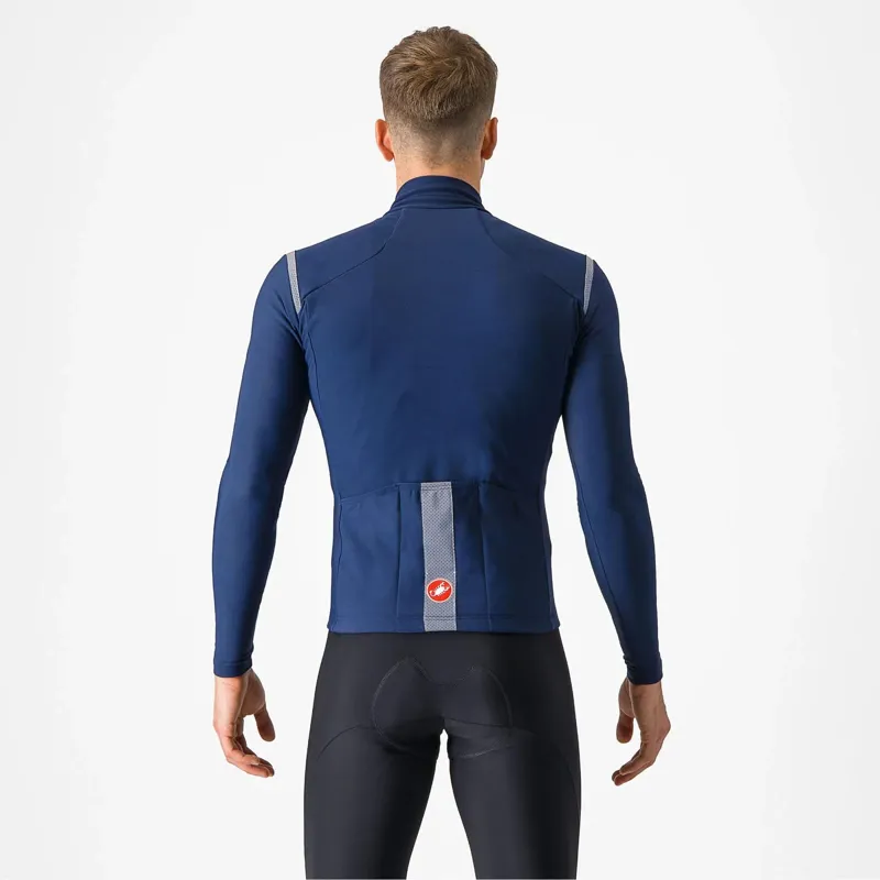 Castelli Tutto Nano RoS Long Sleeve Jersey in Belgian Blue-1