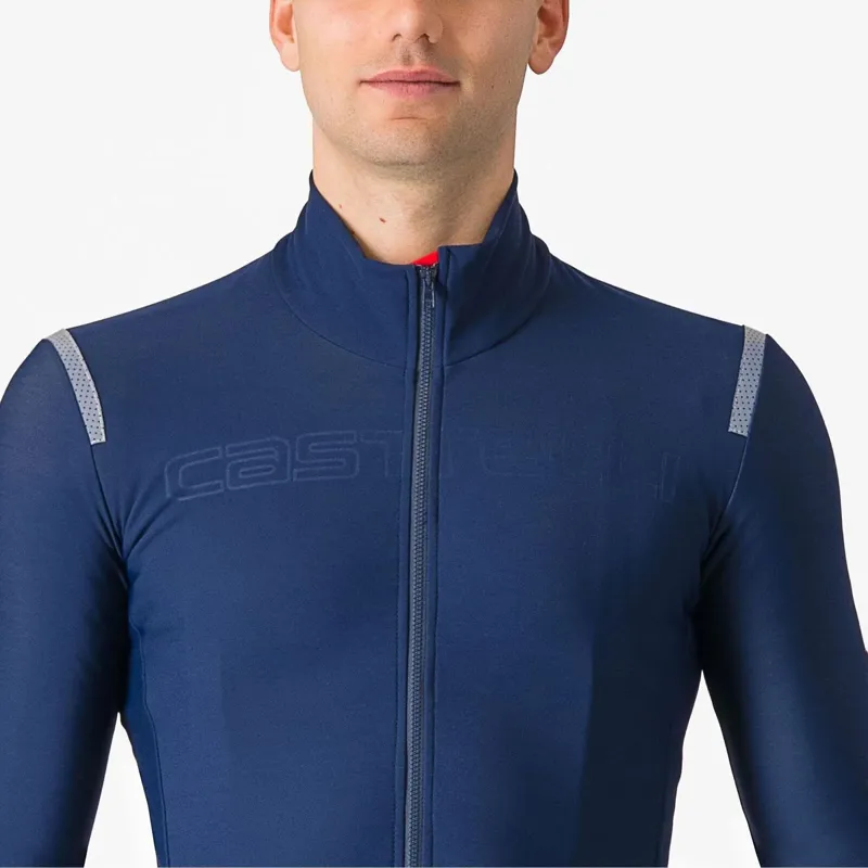 Castelli Tutto Nano RoS Long Sleeve Jersey in Belgian Blue-2