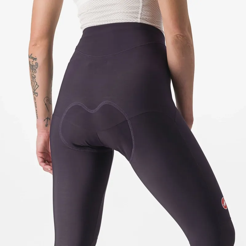 Castelli Sorpasso RoS Women's Tights in Dark Night Shade/Silver Reflex-3