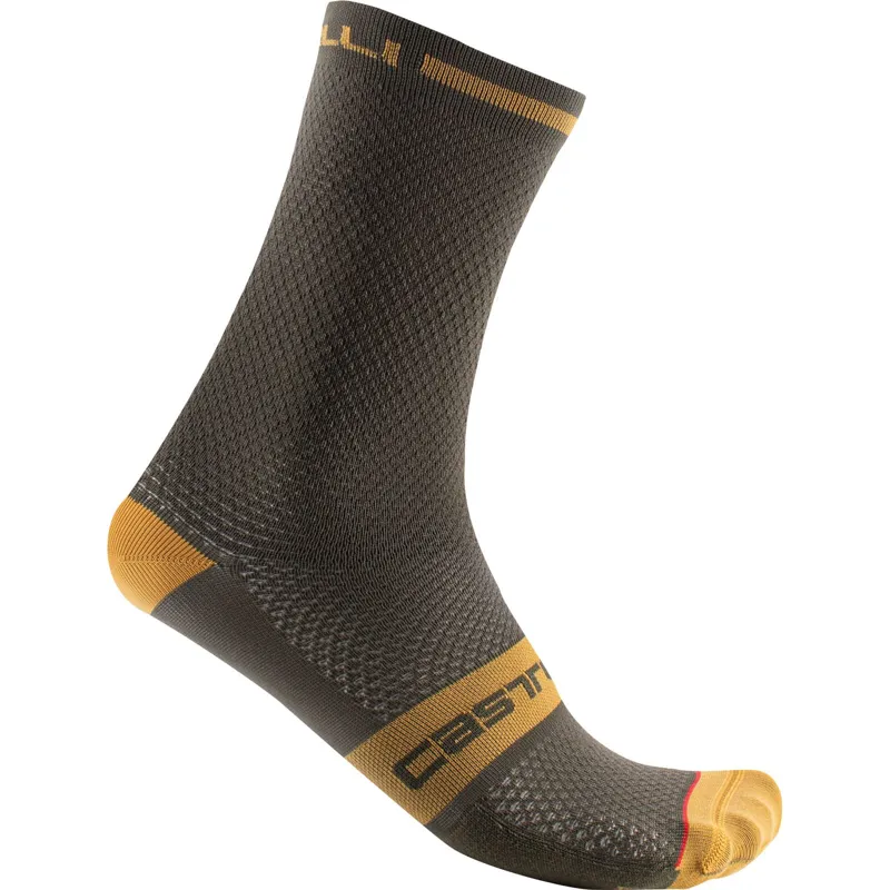 Castelli Superleggera T 12 Socks in Green