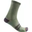Castelli Superleggera T 12 Socks in Defender Green