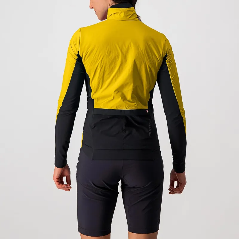 Castelli Unlimited Women's Puffy Jacket in Goldenrod/Dark Grey/Black-1