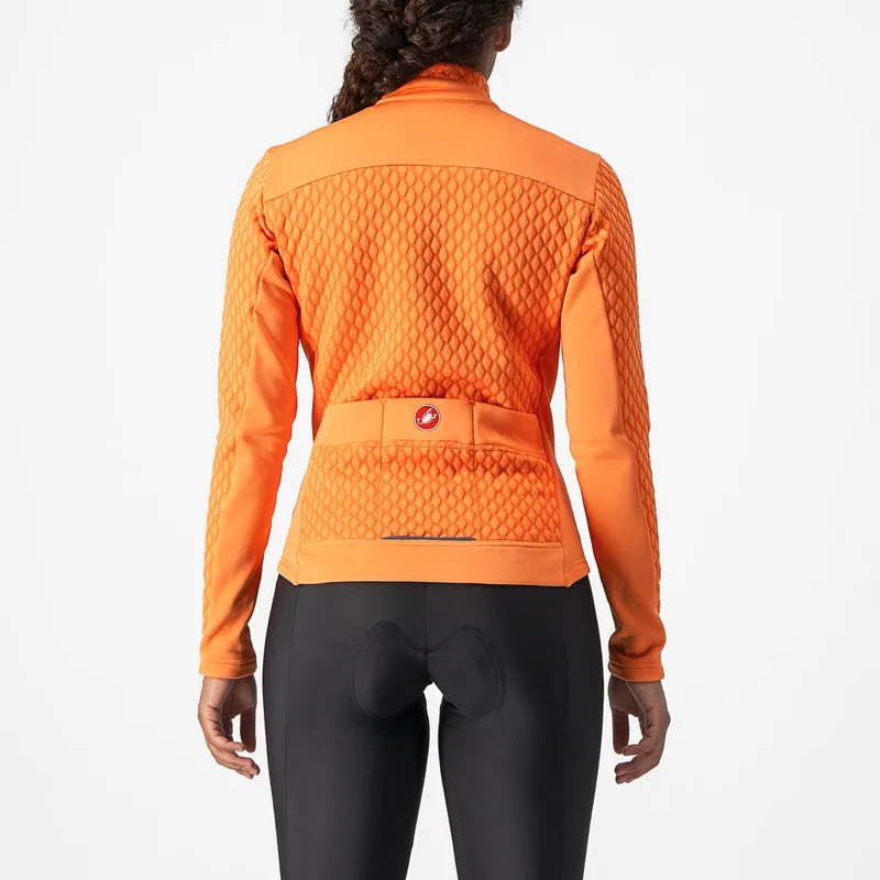 Castelli Sfida 2 Women's Long Sleeve Jersey in Melon-1