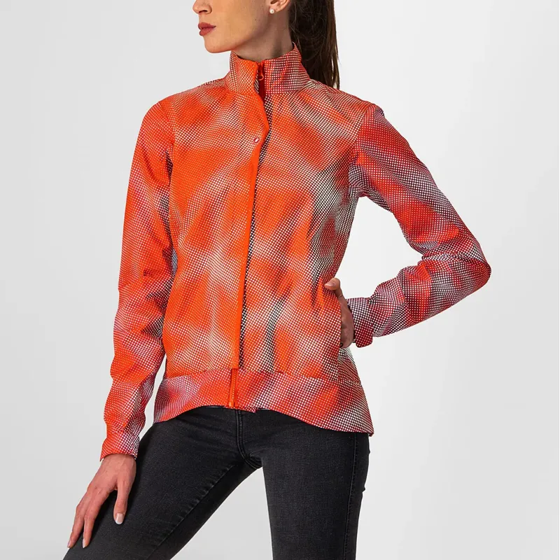 Castelli Commuter Reflex Women's Jacket in Fiery Red-4