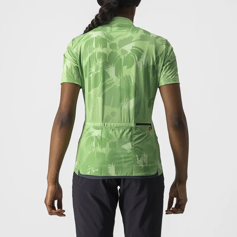 Castelli Unlimited Sentiero Women's Short Sleeve Jersey in Emerald-1