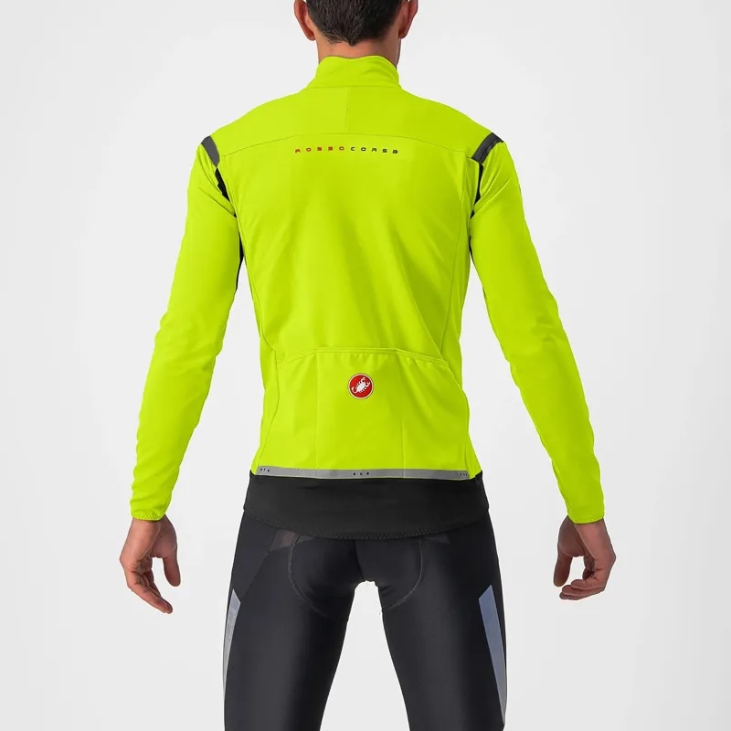 Castelli Perfetto RoS 2 Jacket in Electric Lime/Grey-1