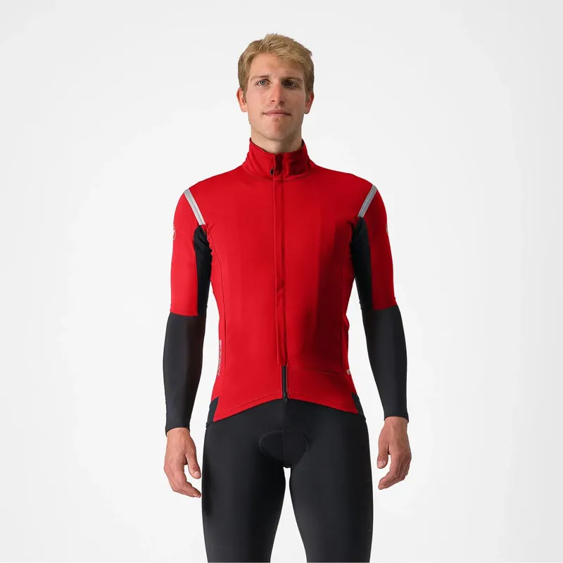Castelli Gabba RoS 2 Short Sleeve Jersey in Rich Red/Black Reflex