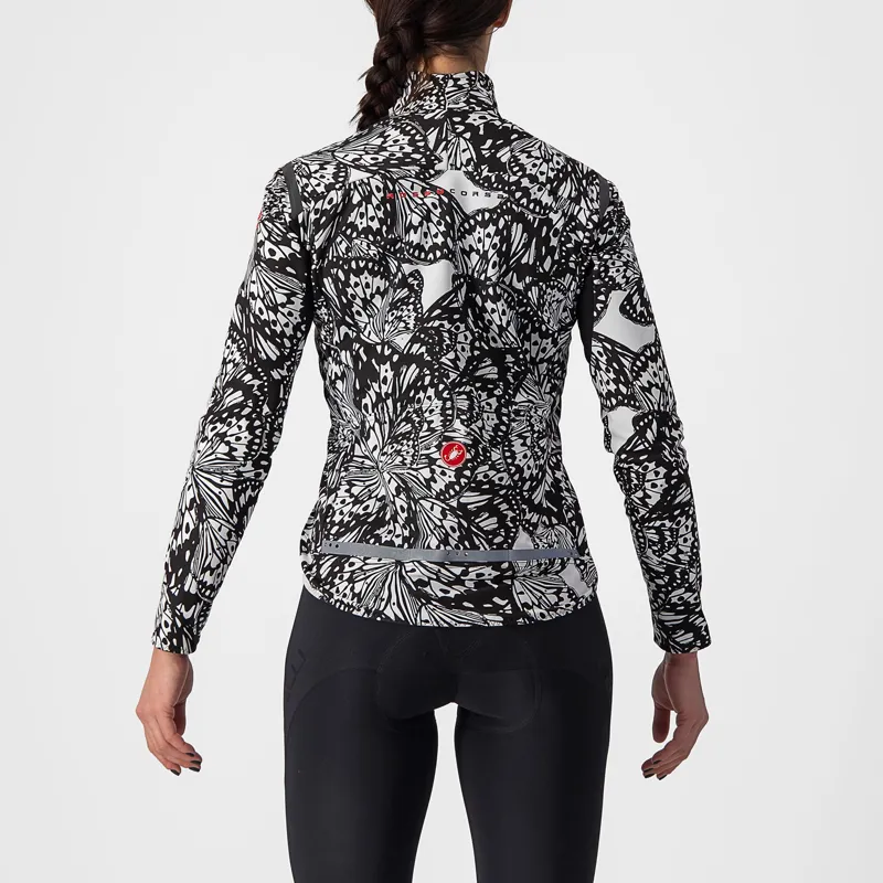 Castelli Unlimited Perfetto RoS 2 Women's Jacket in Black/White-1