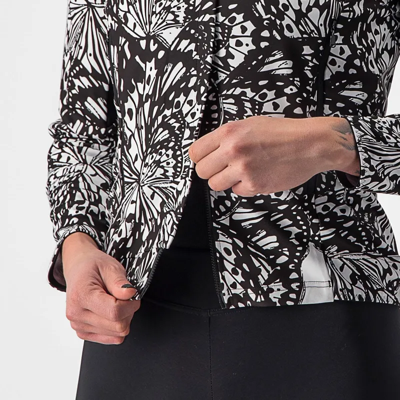 Castelli Unlimited Perfetto RoS 2 Women's Jacket in Black/White-3