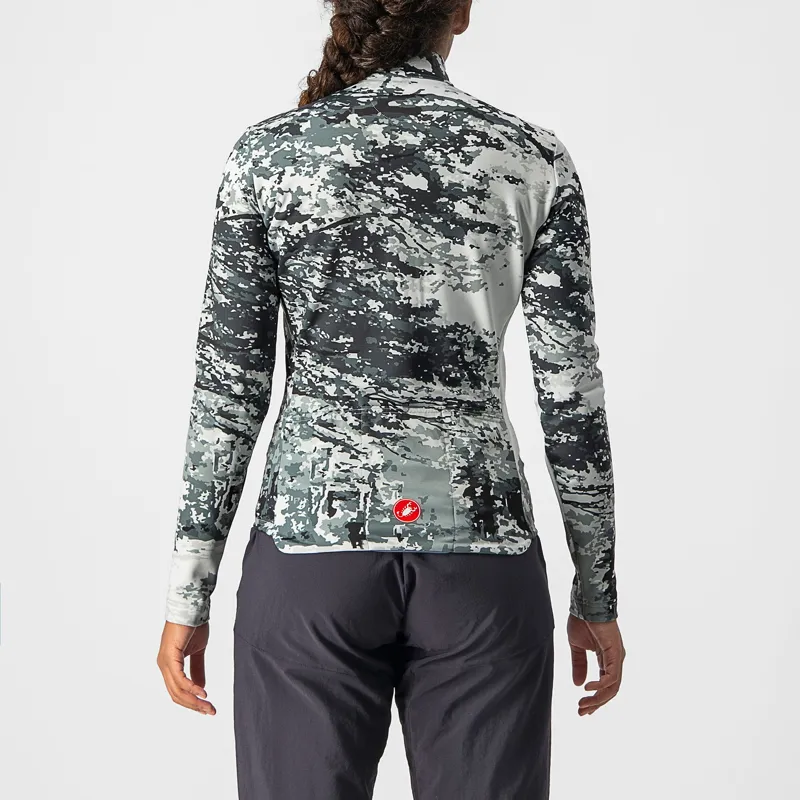 Castelli Unlimited Thermal Long Sleeve Women's Jersey in Birch Green-1