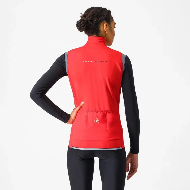 Castelli Perfetto RoS 2 Women's Vest in Hibiscus-1