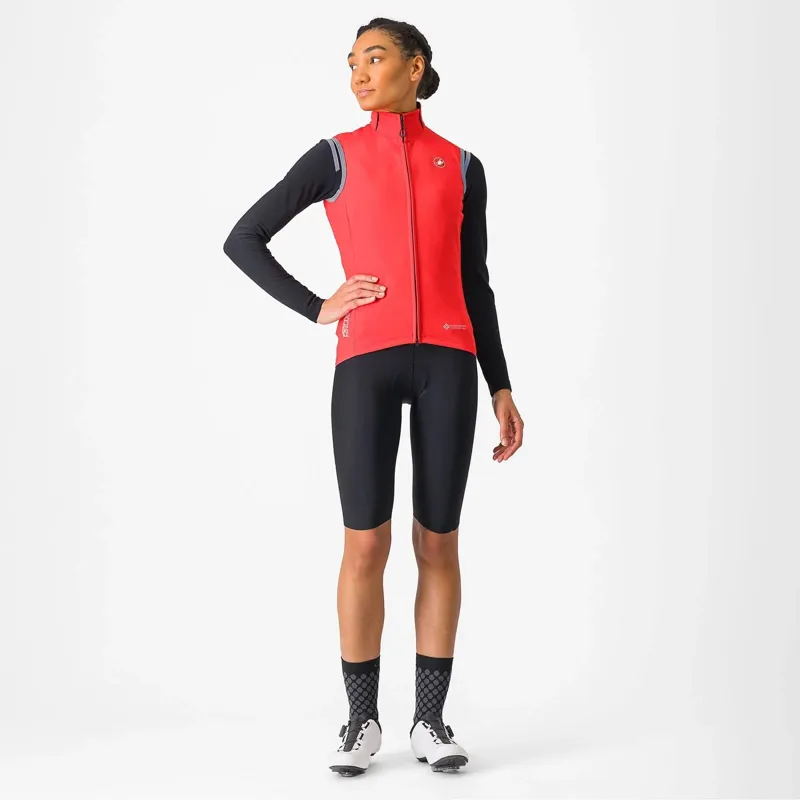 Castelli Perfetto RoS 2 Women's Vest in Hibiscus-6