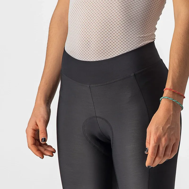 Castelli Velocissima Thermal Women's Knickers in Black/Black Reflex-2