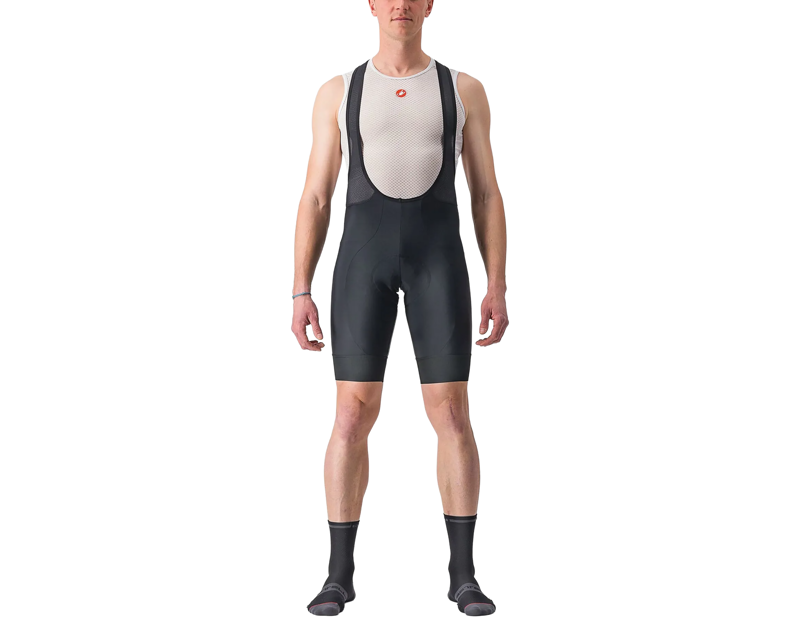 Castelli Entrata 2 Bib Shorts in Black