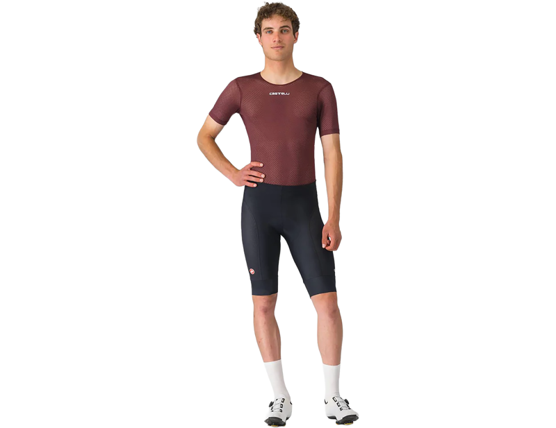 Castelli Pro Mesh 2.0 Base Layer in Deep Bordeaux-3