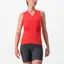 Castelli Anima 4 Women's Sleeveless Jersey in Hibiscus/Soft Orange