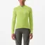 Castelli Anima 4 Long Sleeve Women's Jersey in Lime