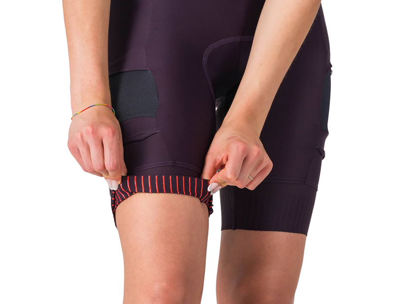 Castelli Unlimited Cargo Women's Bib Shorts in Dark Night Shade-7