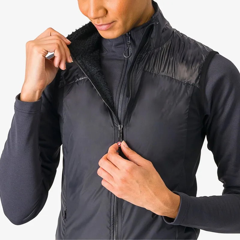 Castelli Unlimited Women's Puffy Vest in Black-2