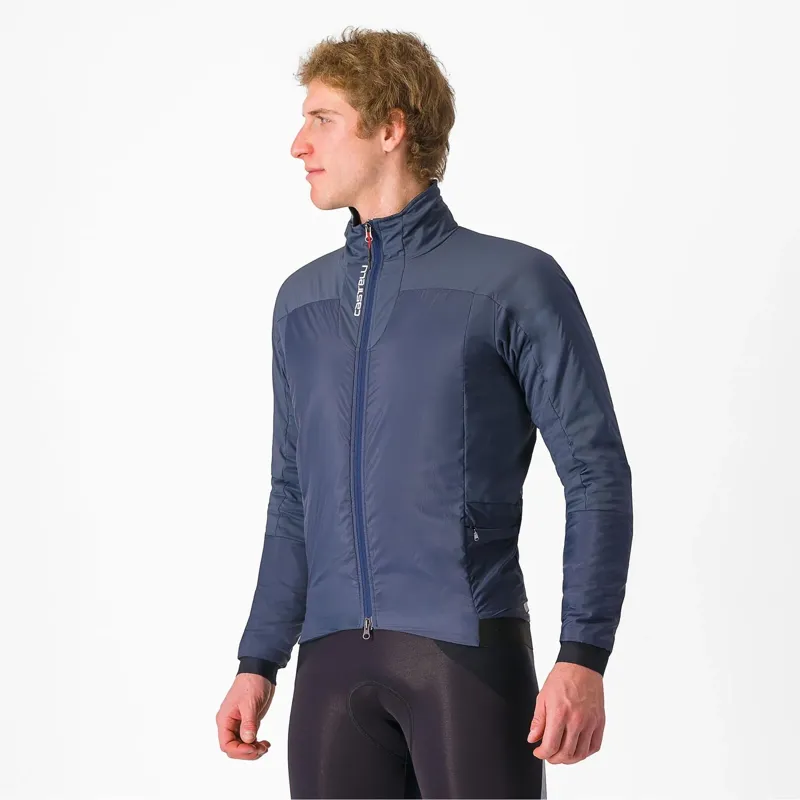 Castelli Fly Thermal Jacket in Twilight Blue