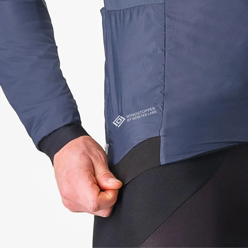 Castelli Fly Thermal Jacket in Twilight Blue-3