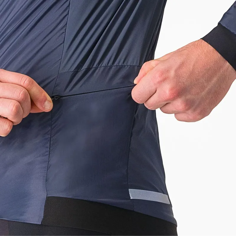 Castelli Fly Thermal Jacket in Twilight Blue-4