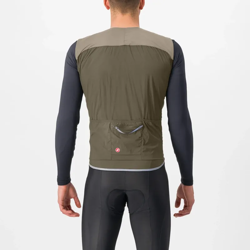 Castelli Fly Vest in Clay/Tarmac-1